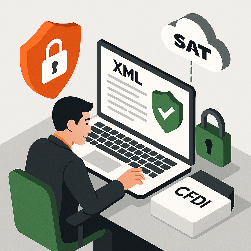 Cómo proteger tus archivos XML y evitar fraudes en la facturación CFDI